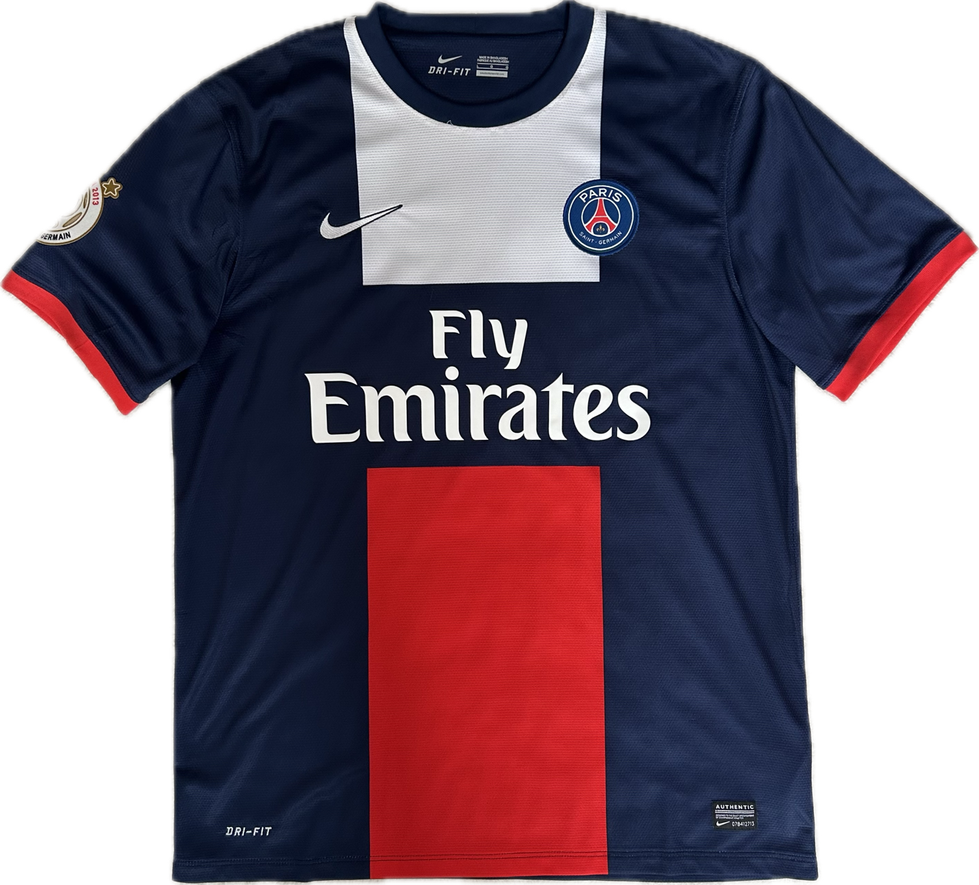 Maillot PSG Home 2013-2014 (Cabaye 4) L