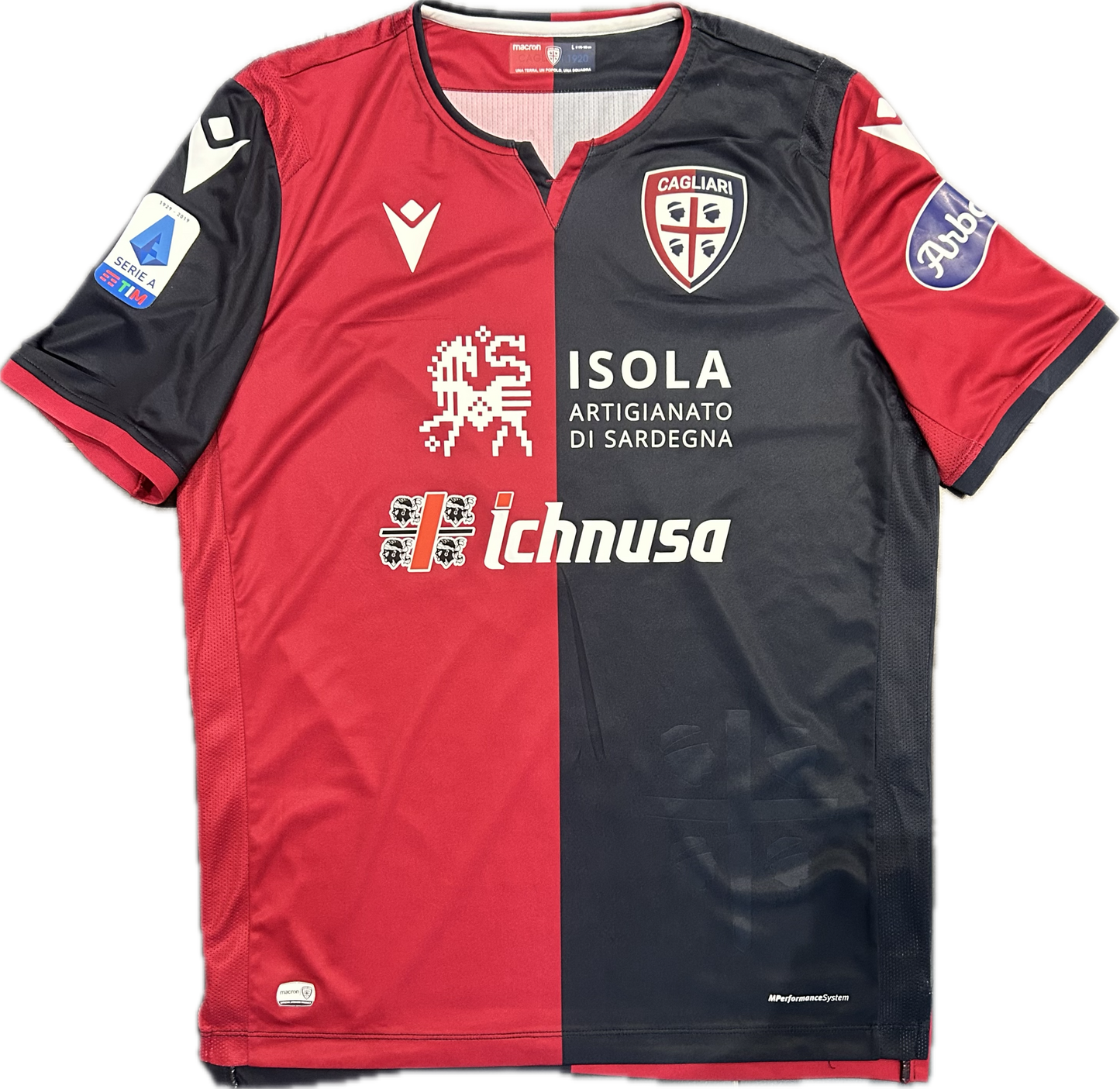 Maillot Cagliari Home 2019-2020 (porté par Nainggolan 4) L