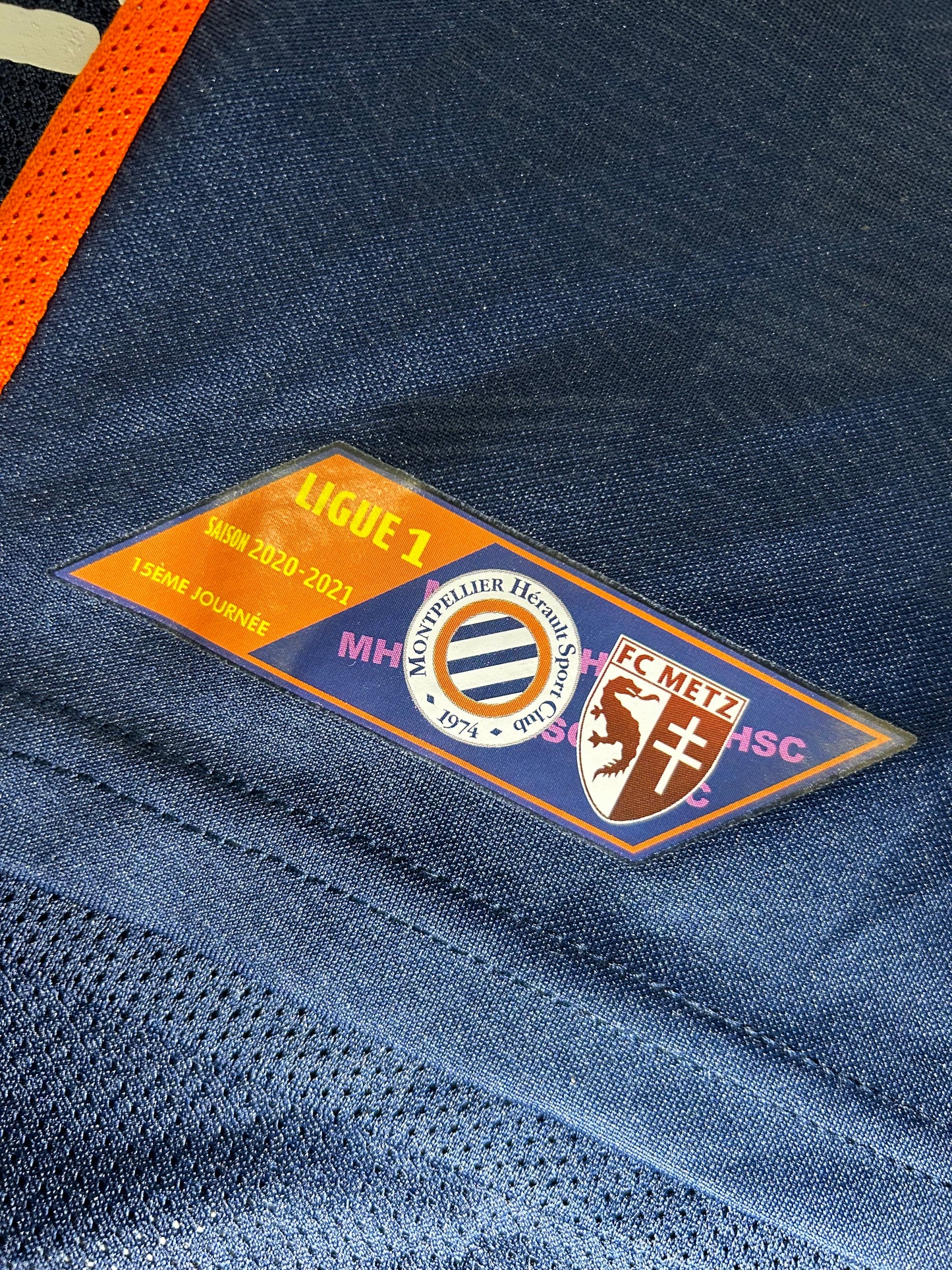 Maillot Montpellier Home 2020-2021 (porté par Mavididi 19) M