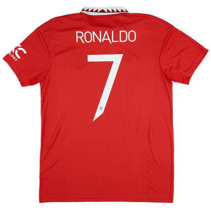 Maillot Manchester United Home 2022-23 (Ronaldo 7) L