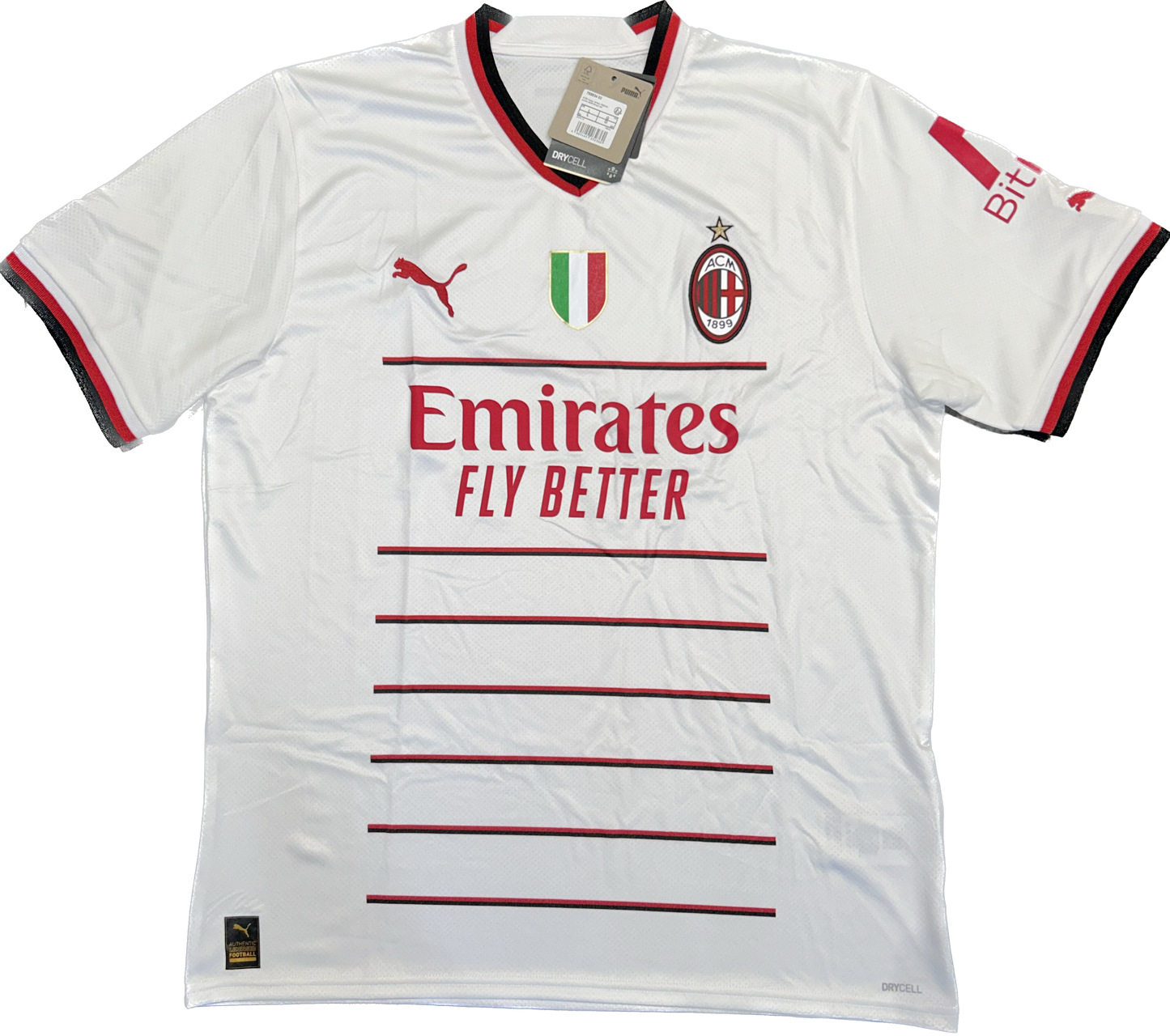 Maillot AC Milan Away 2022-2023 (R.Leao 17) L