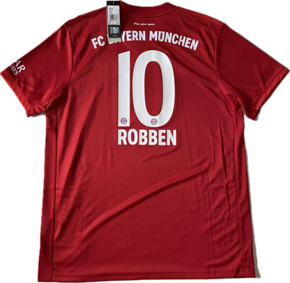 Maillot Bayern Munich Home 2019-2020 (Robben 10) XL