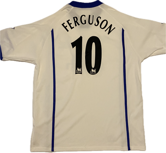 Maillot Everton Away 2002-2003 (Ferguson 10) L