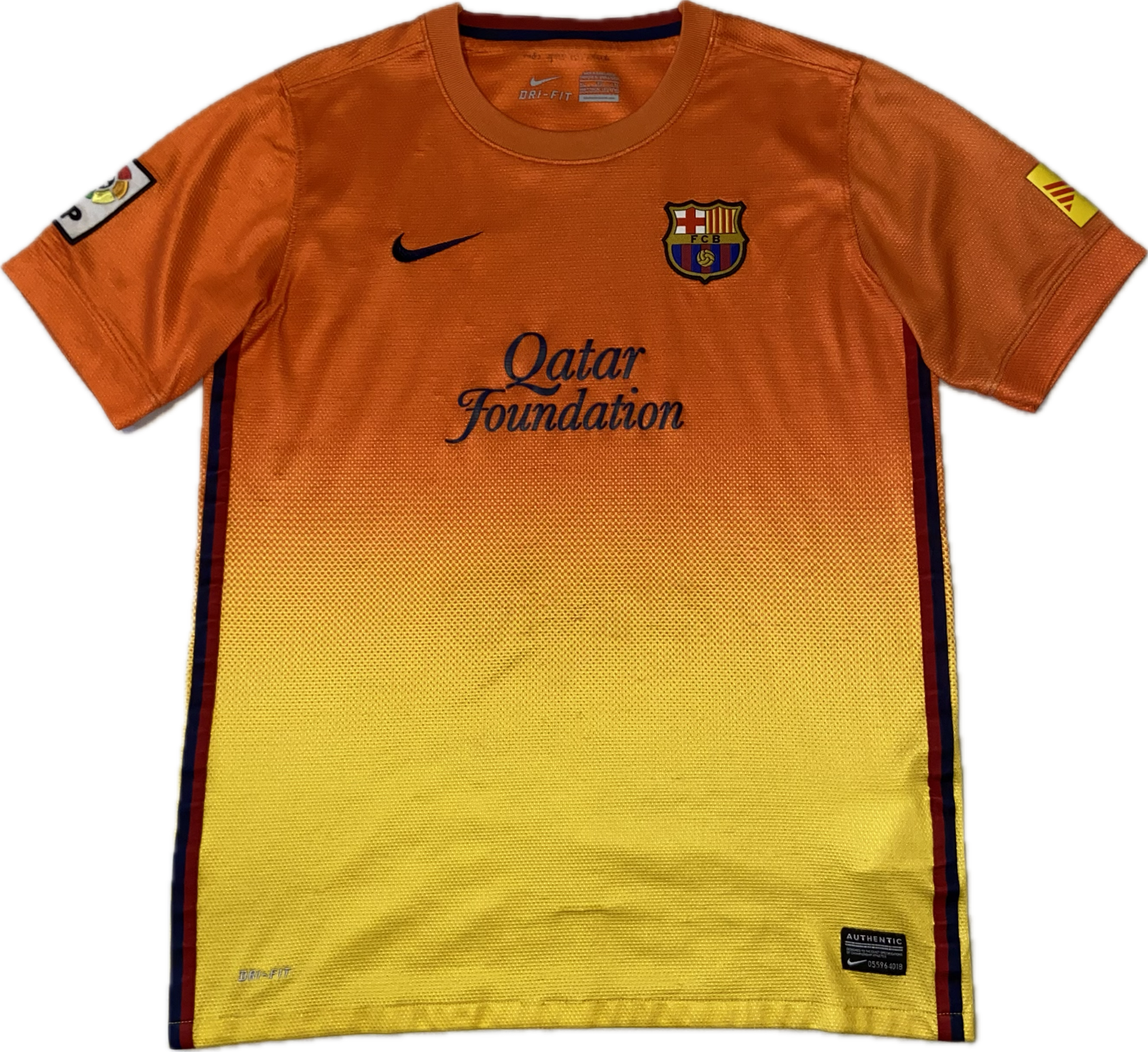 Maillot Barcelone Away 2012-2013 14A