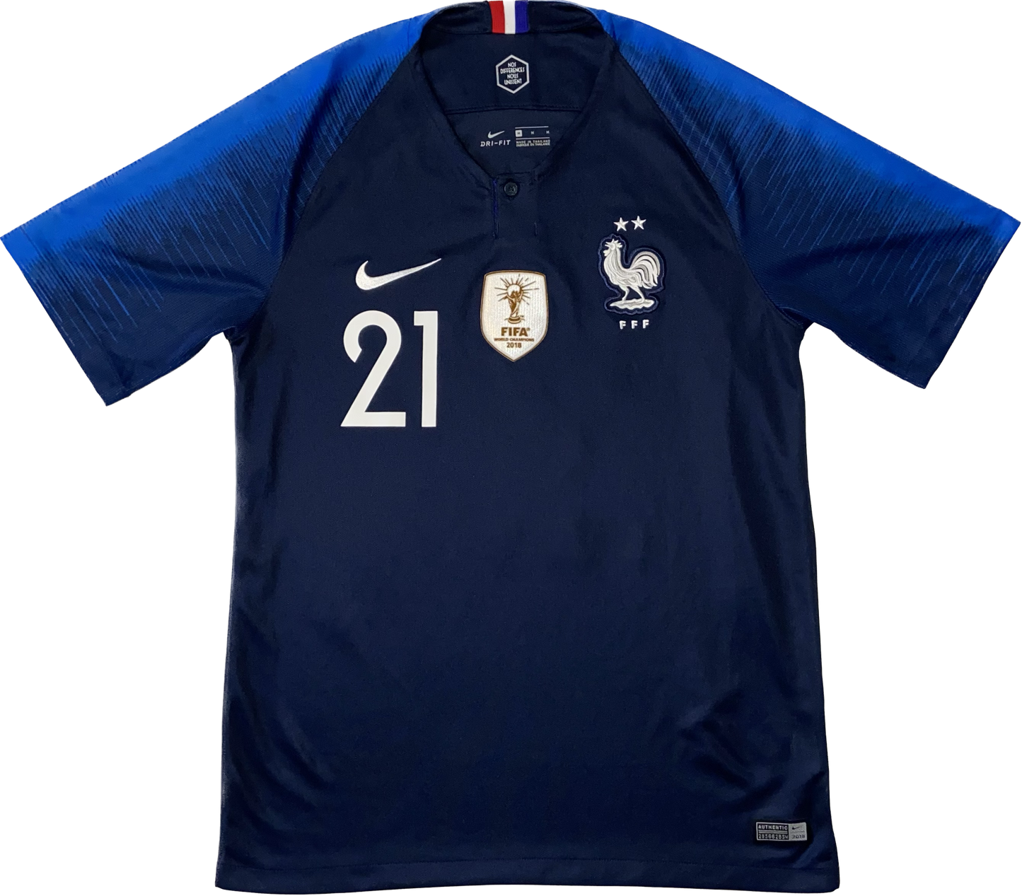 Maillot France Home 2018-2019 (Hernandez 21) M