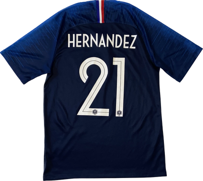 Maillot France Home 2018-2019 (Hernandez 21) M