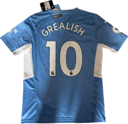 Maillot Manchester City Home 2021-2022 (Grealish 10) M