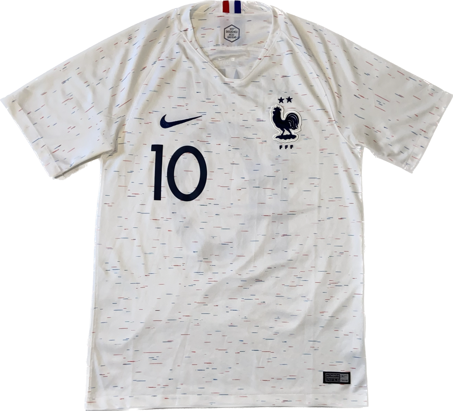 Maillot France Away 2018-2020 (Mbappe 10) S