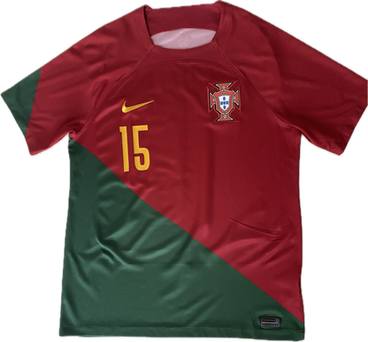 Maillot Portugal Home 2022-2024 (R.Leao 15) M