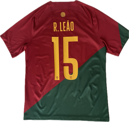 Maillot Portugal Home 2022-2024 (R.Leao 15) M