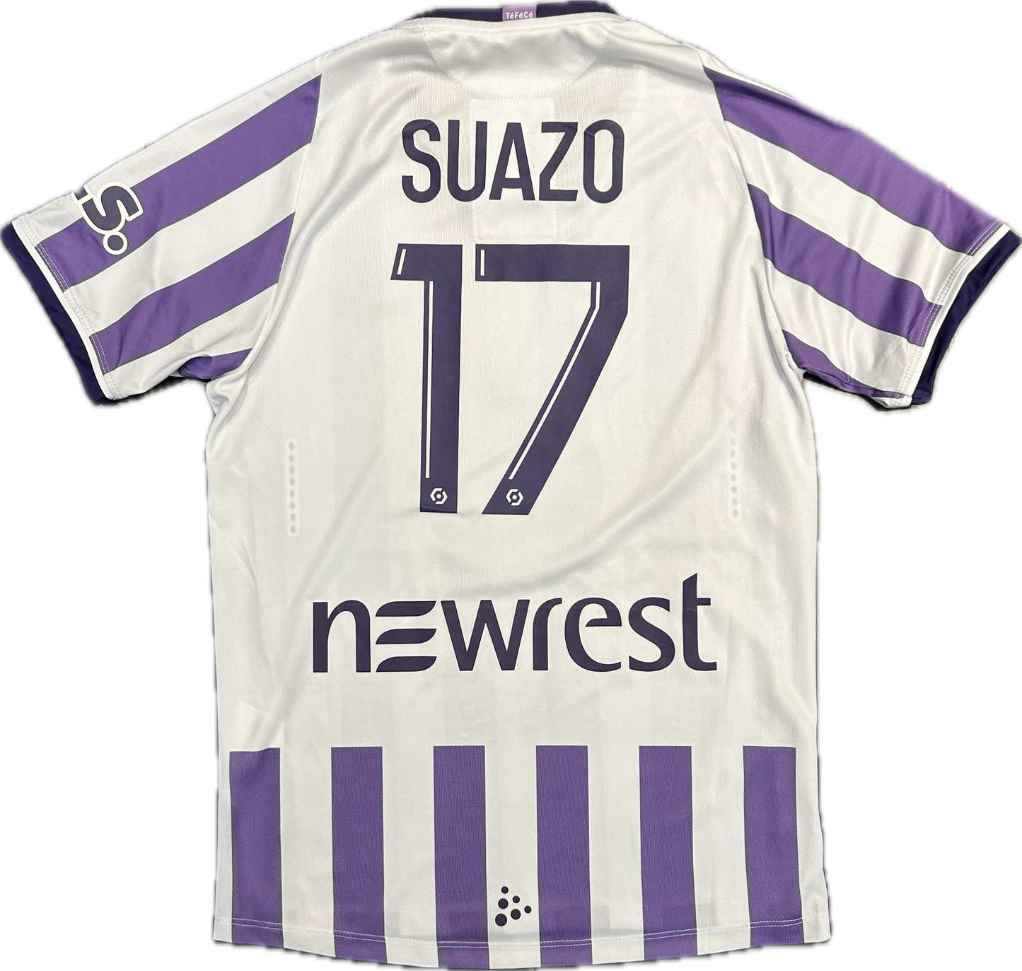 Maillot Toulouse Home 2023-2024 (porté par Suazo 17) M