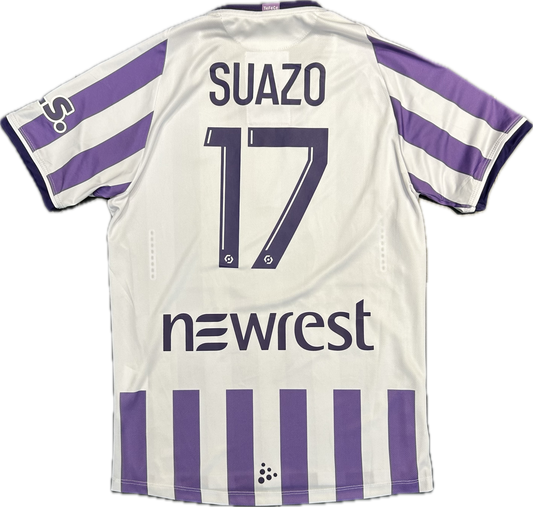 Maillot Toulouse Home 2023-2024 (porté par Suazo 17) M