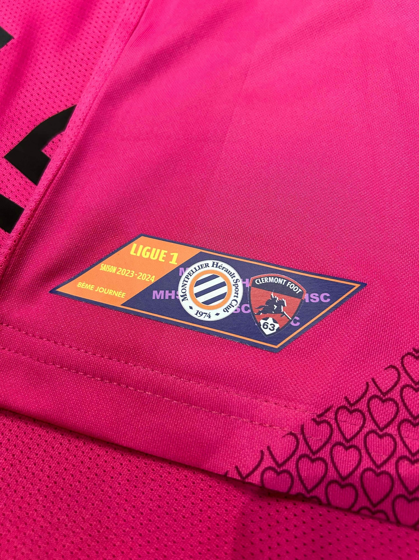 Maillot Montpellier Octobre rose 2023-2024 (porté par Khazri 10) M