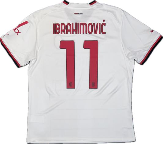 Maillot AC Milan Away 2022-2023 (Ibrahimovic 11) L