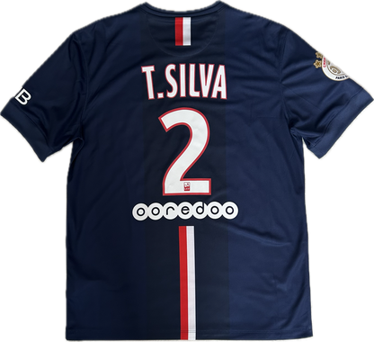 Maillot PSG Home 2014-2015 (T.Silva 2) L