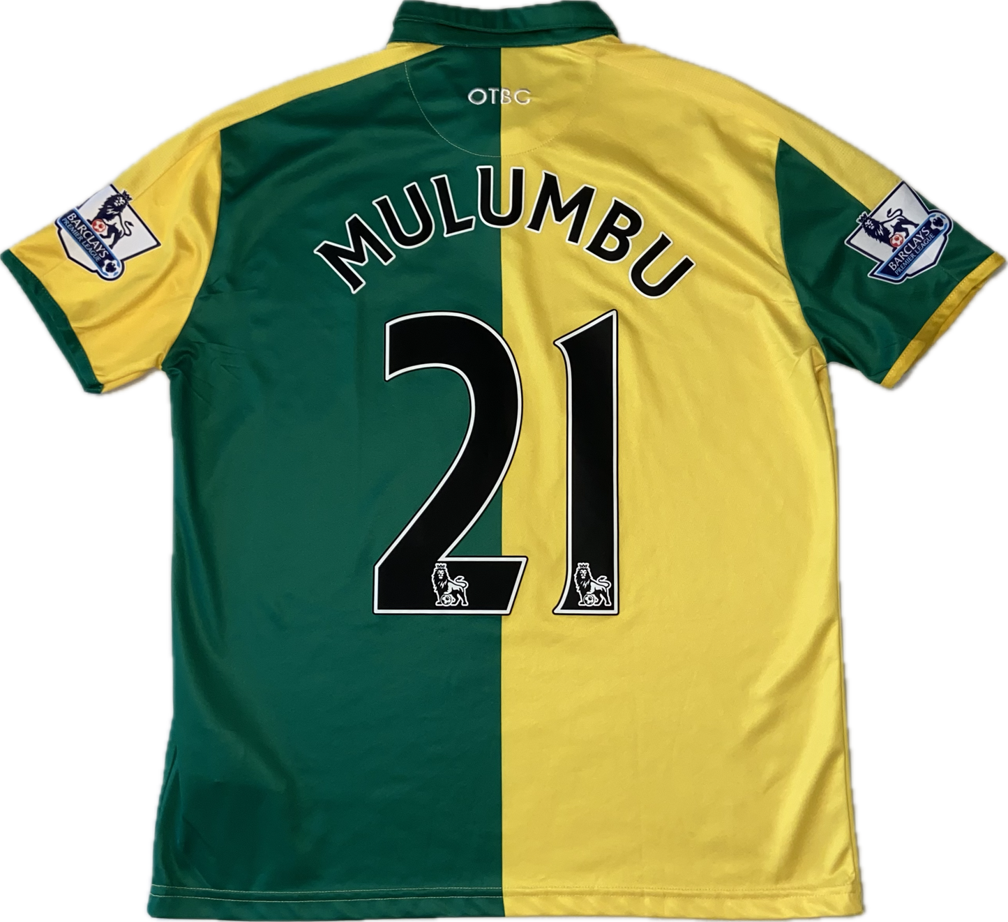 Maillot Norwich Home 2015-2016 (Mulumbu 21) L