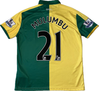 Maillot Norwich Home 2015-2016 (Mulumbu 21) L