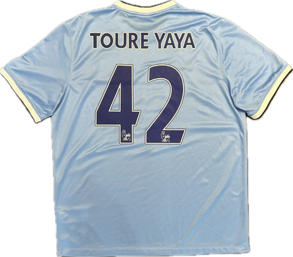 Maillot Manchester City Home 2013-2014 (Toure Yaya 42) XL