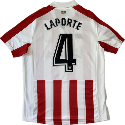 Maillot Athletic Bilbao Home 2017-2018 (Laporte 4) M