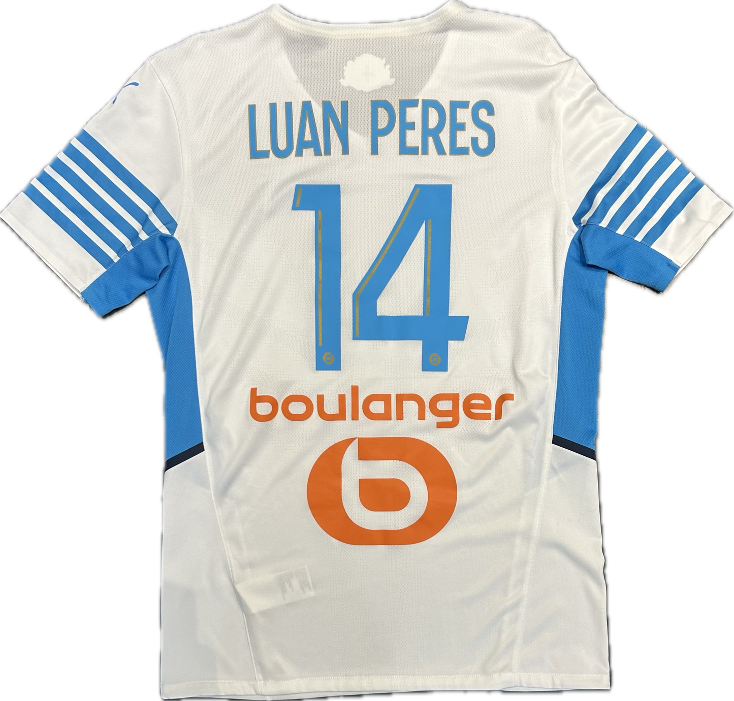 Maillot OM Home 2021-22 (Luan Peres 14) L