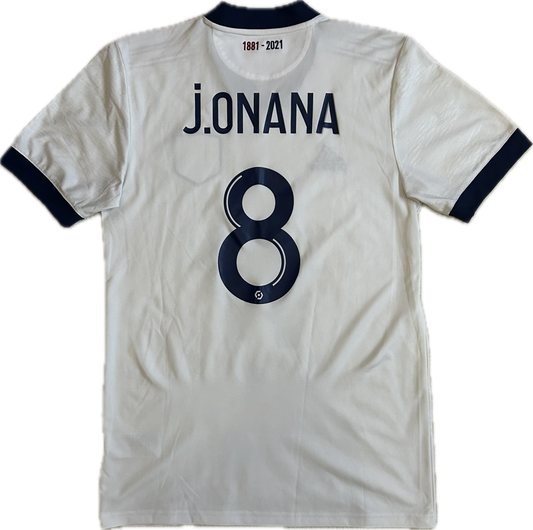 Maillot Bordeaux Away 2021-2022 (J.Onana 8) S