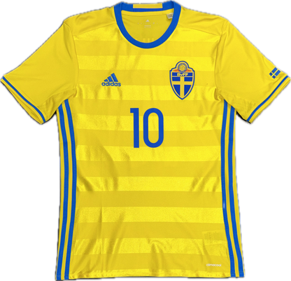 Maillot Suède Home 2016-2017 (Ibrahimovic 10) S