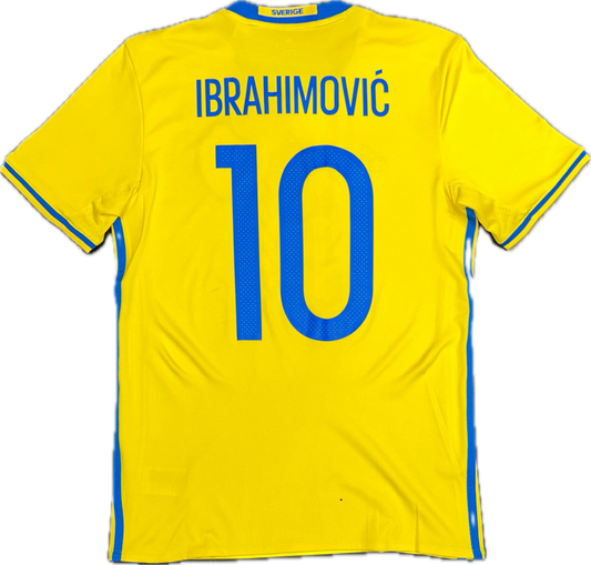 Maillot Suède Home 2016-2017 (Ibrahimovic 10) S