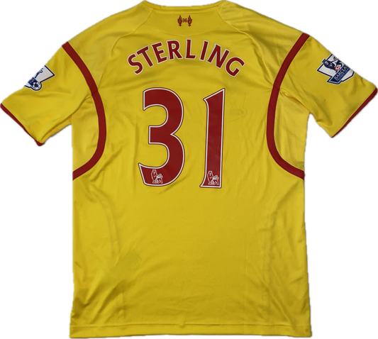 Maillot Liverpool Away 2014-2015 (Sterling 31) M