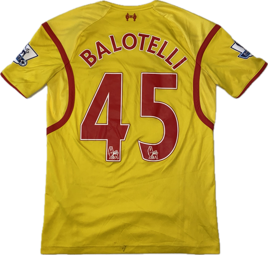 Maillot Liverpool Away 2014-2015 (Balotelli 45) S