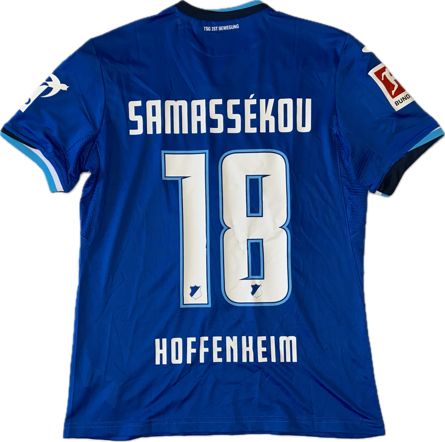 Maillot Hoffenheim Home 2020-2021 (préparé pour Samassékou 18) S