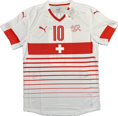 Maillot Suisse Away 2016-2018 (Xhaka 10) L