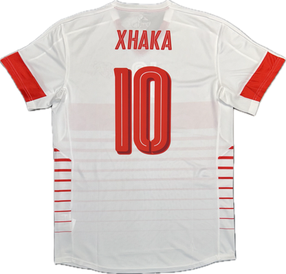 Maillot Suisse Away 2016-2018 (Xhaka 10) L