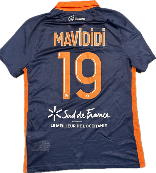 Maillot Montpellier Home 2020-2021 (porté par Mavididi 19) M