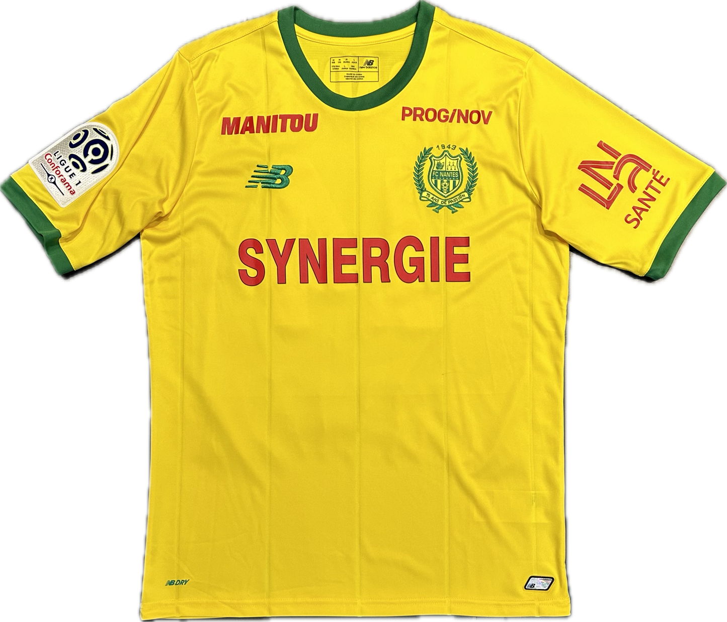 Maillot Nantes Home 2018-2019 (porté par Traore 14) M