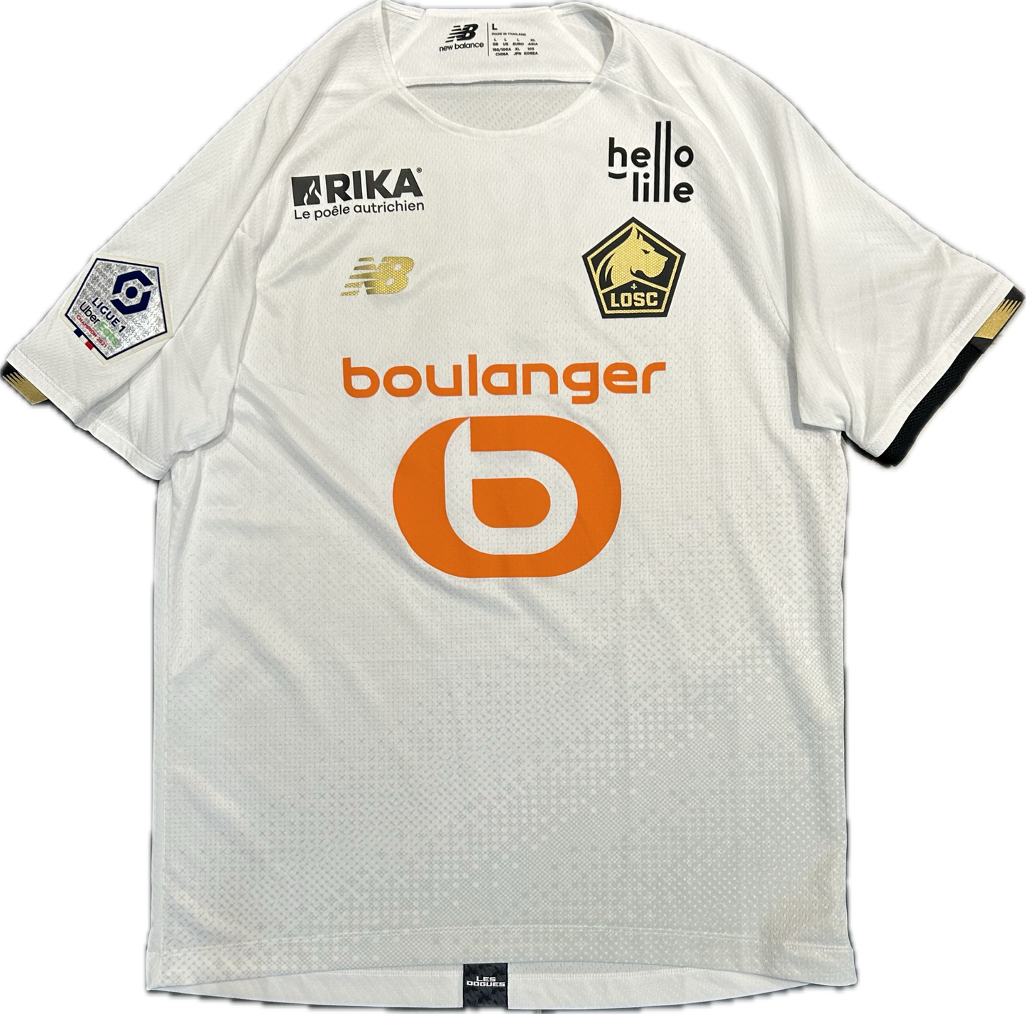 Maillot Lille Away 2021-2022 (porté par Yazici 11) L