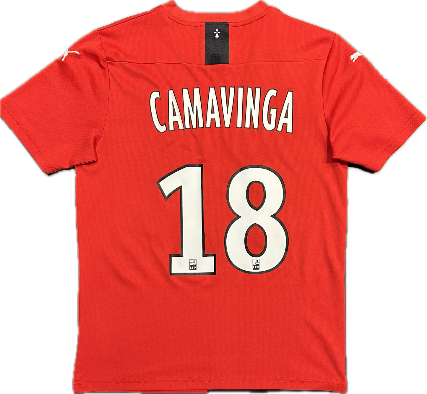 Maillot Rennes Home 2019-2020 (Camavinga 18) S