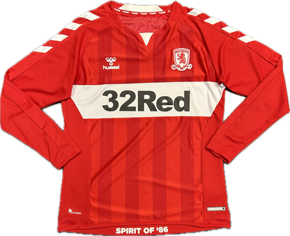 Maillot Middlesbrough Home 2018-2019 M L/S