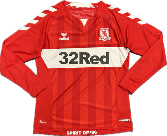 Maillot Middlesbrough Home 2018-2019 M L/S