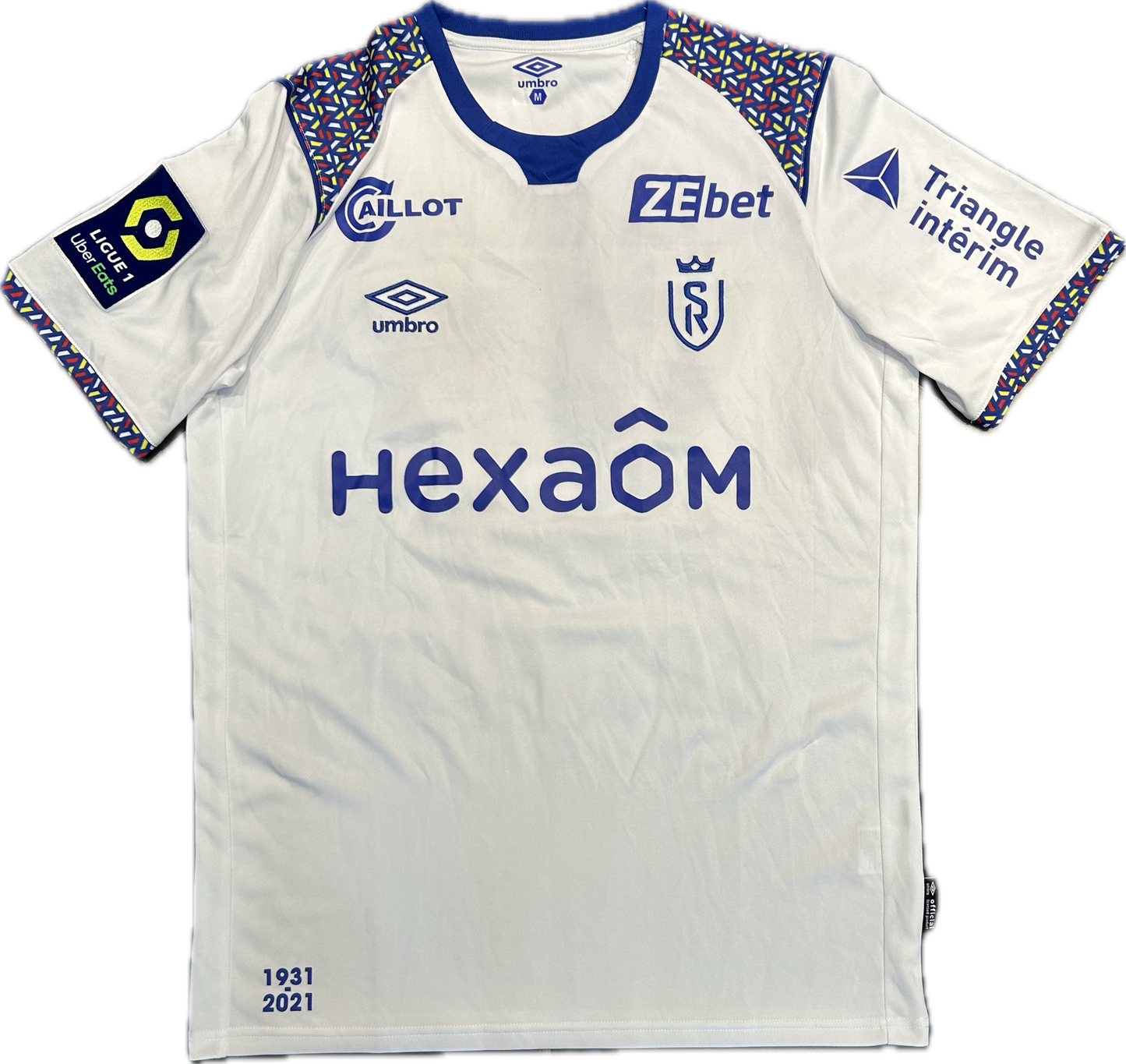 Maillot Reims Away 2020-2021 (porté par El Bilal 27) M