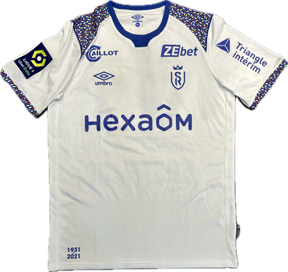 Maillot Reims Away 2020-2021 (porté par El Bilal 27) M