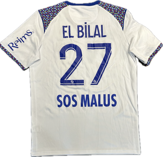 Maillot Reims Away 2020-2021 (porté par El Bilal 27) M