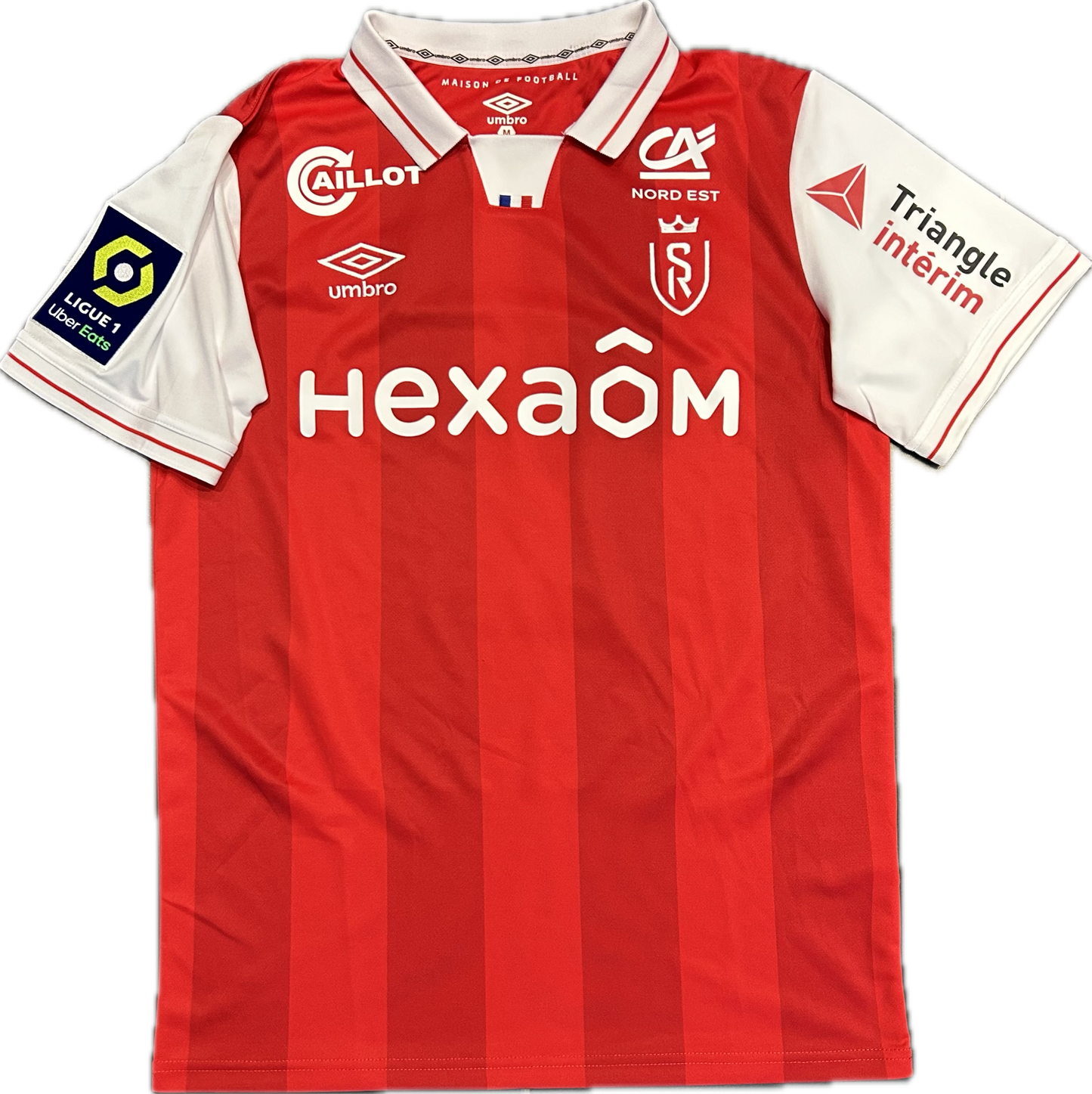 Maillot Reims Home 2021-2022 (porté par Faes 2) M