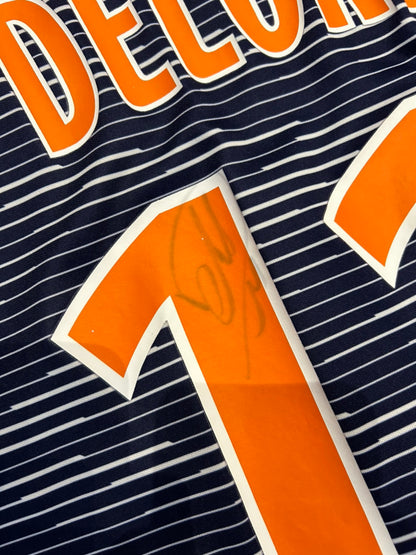 Maillot Montpellier Home 2018-2019 (porté et signé par Delort 11) M