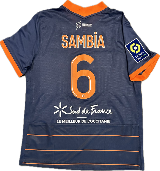 Maillot Montpellier Home 2021-2022 (porté par Sambia 6) L