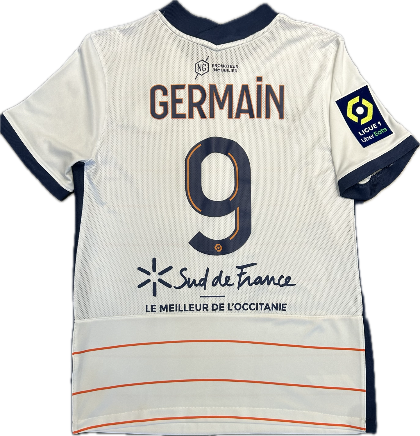 Maillot Montpellier Away 2021-2022 (porté par Germain 9) M