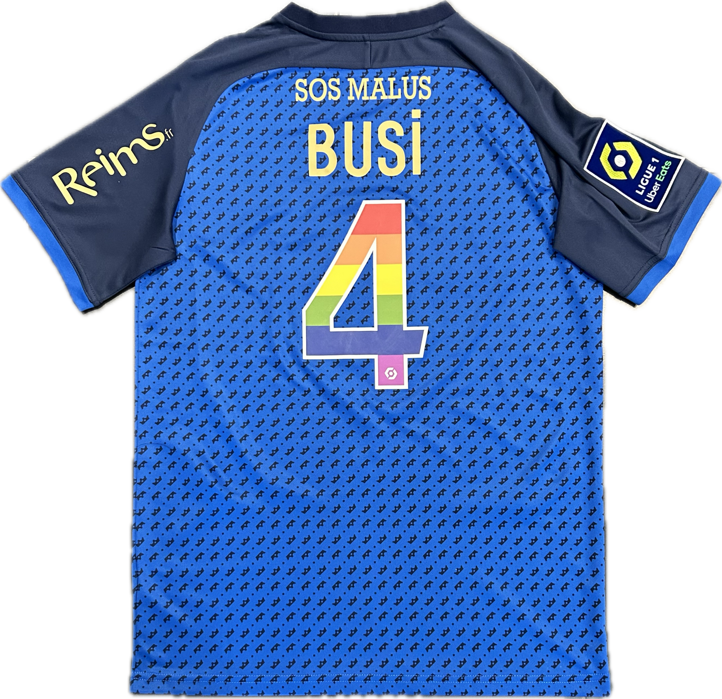 Maillot Reims Away 2021-2022 (porté par Busi 4) M