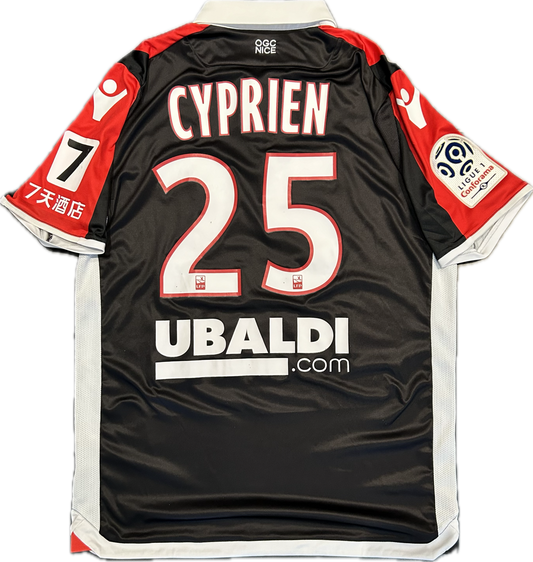 Maillot Nice Home 2017-2018 (porté par Cyprien 25) L