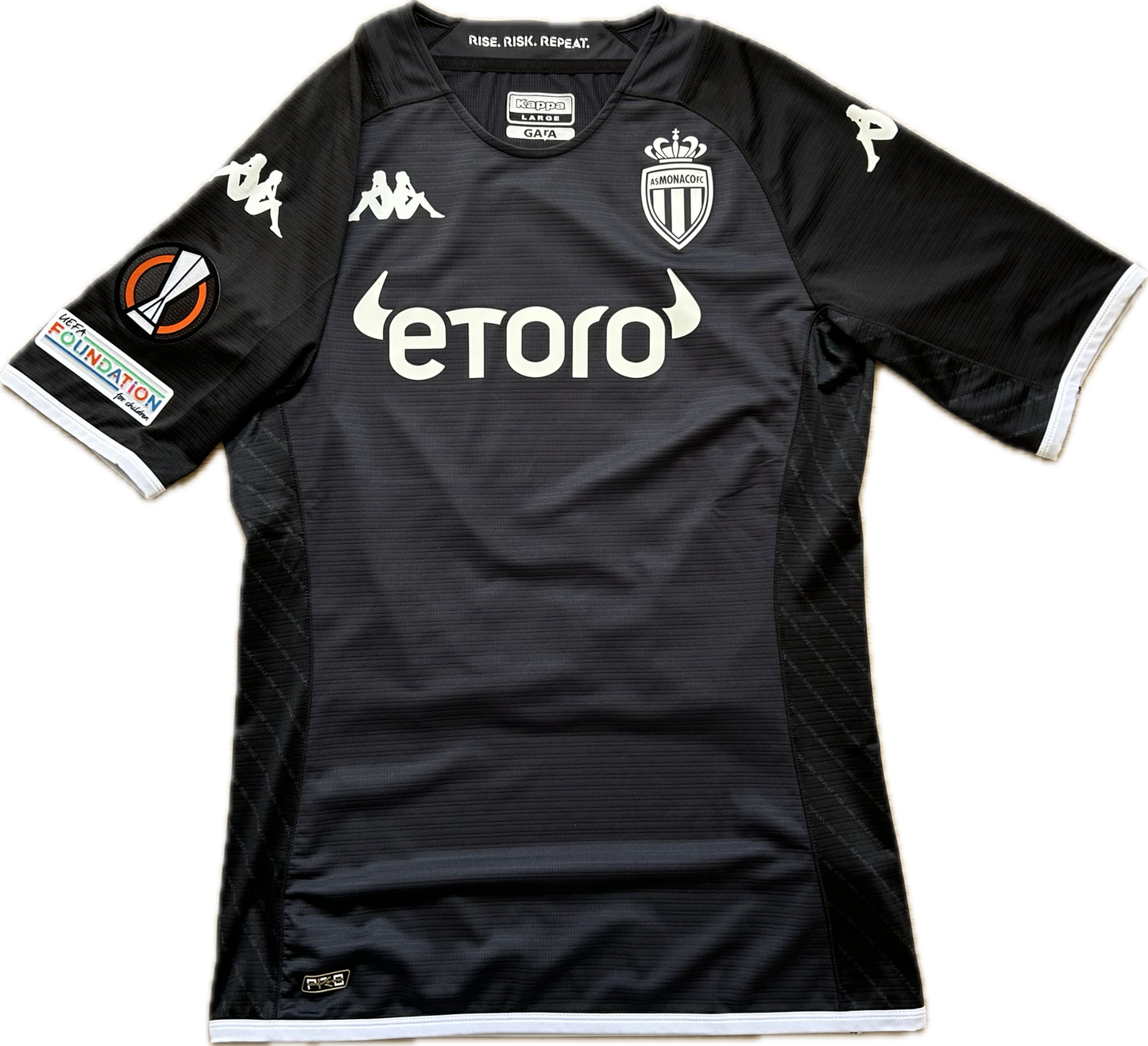 Maillot Monaco Away 2022-2023 (porté et signé par Disasi 6) L