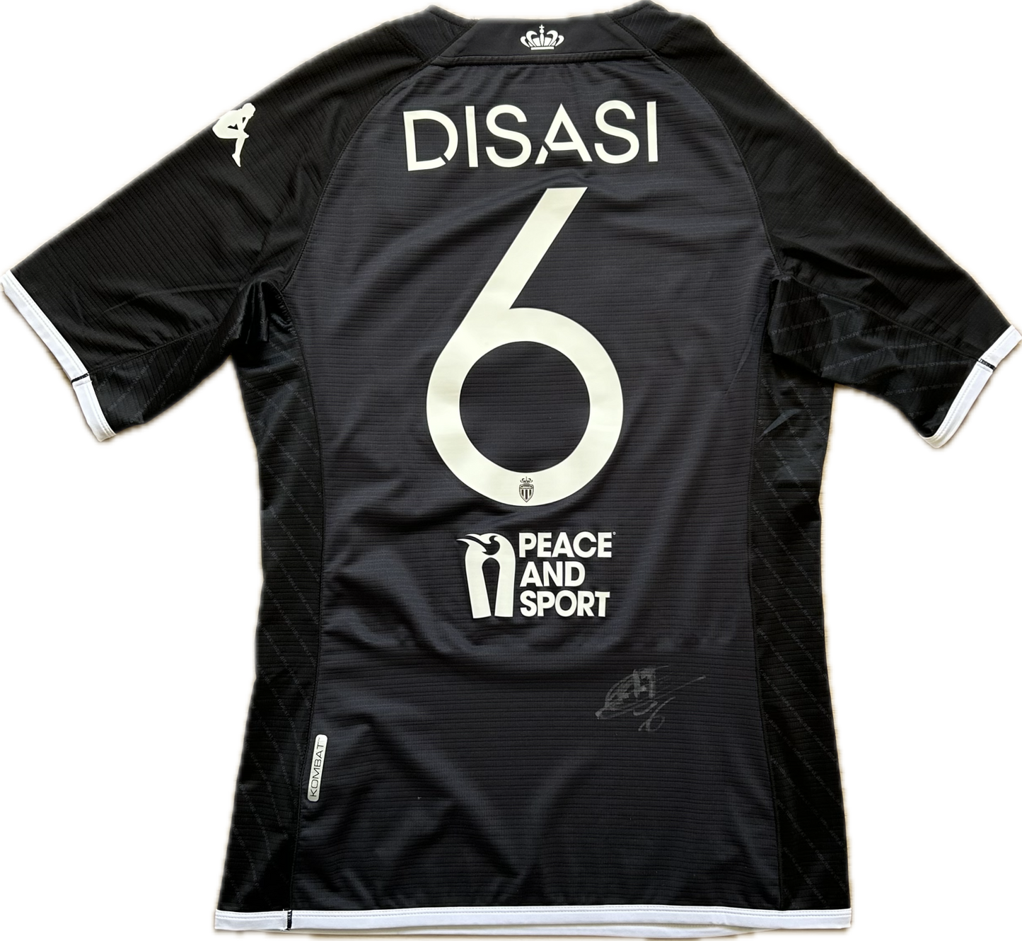 Maillot Monaco Away 2022-2023 (porté et signé par Disasi 6) L