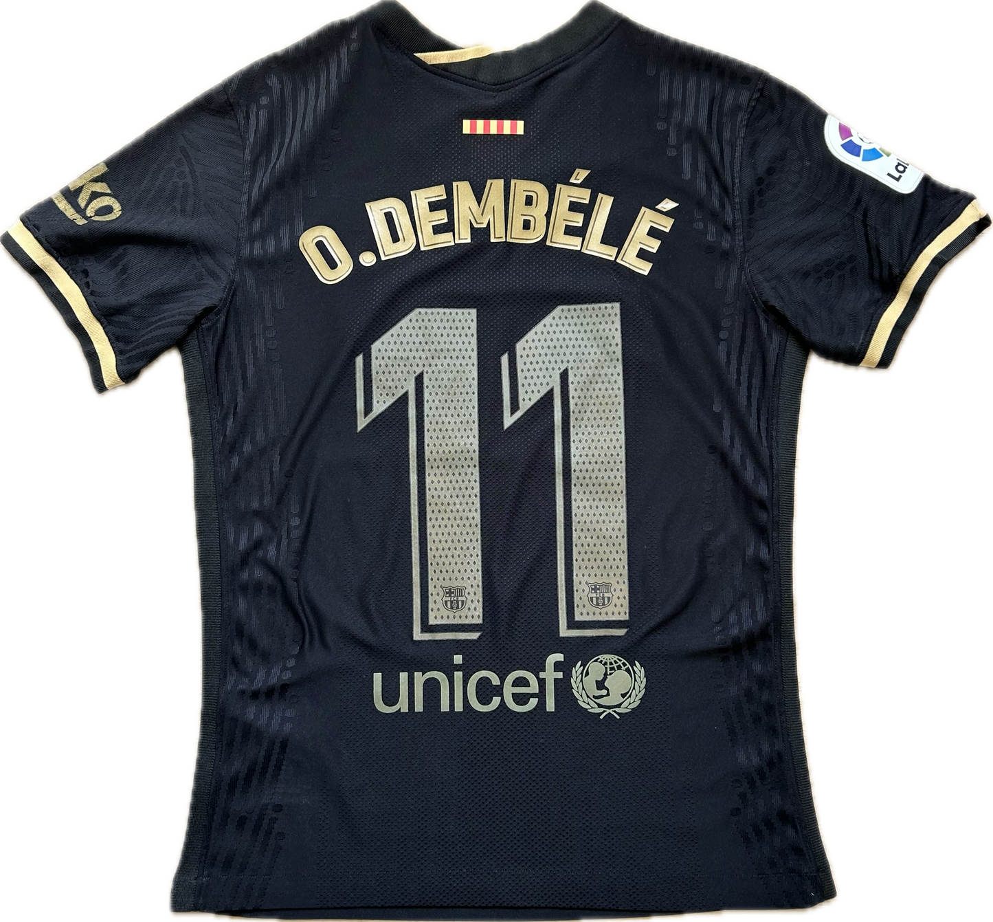 Maillot Barcelone Away 2020-2021 S (préparé pour O.Dembélé 11)